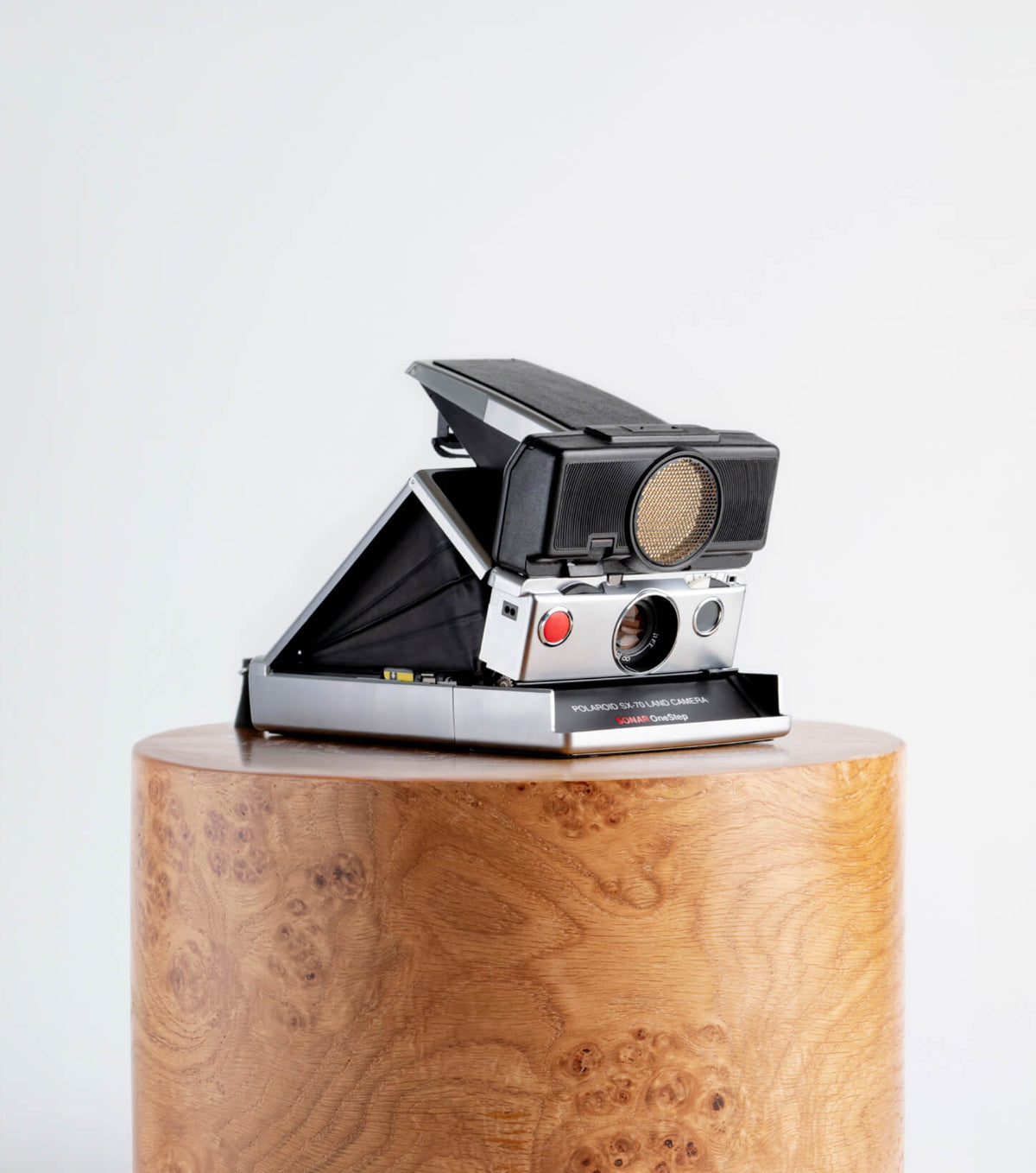 The Polaroid SX-70 Sonar One Step Automatic Camera