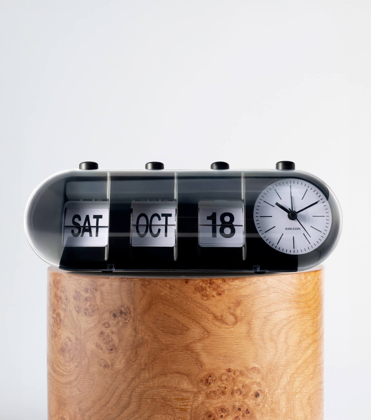 The Retro Tube Calendar Clock