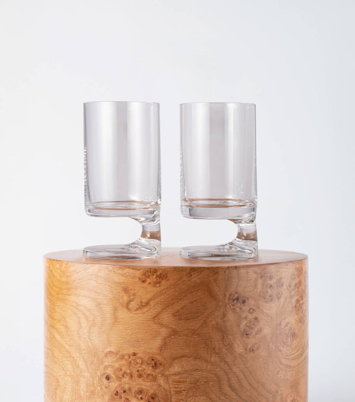The Joe Colombo Smoke Glass Duo