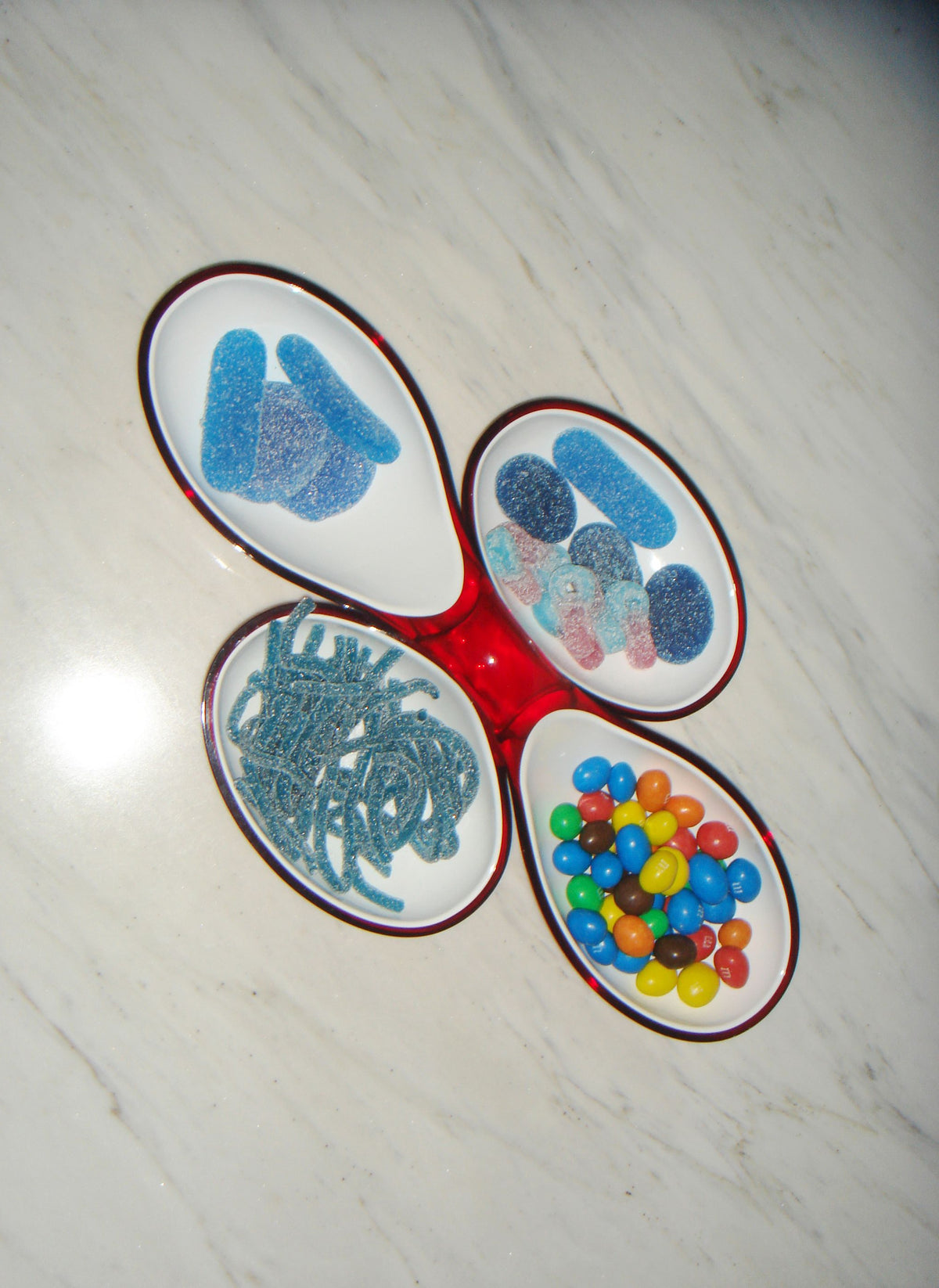 The 1990s Guzzini Snack Dishes