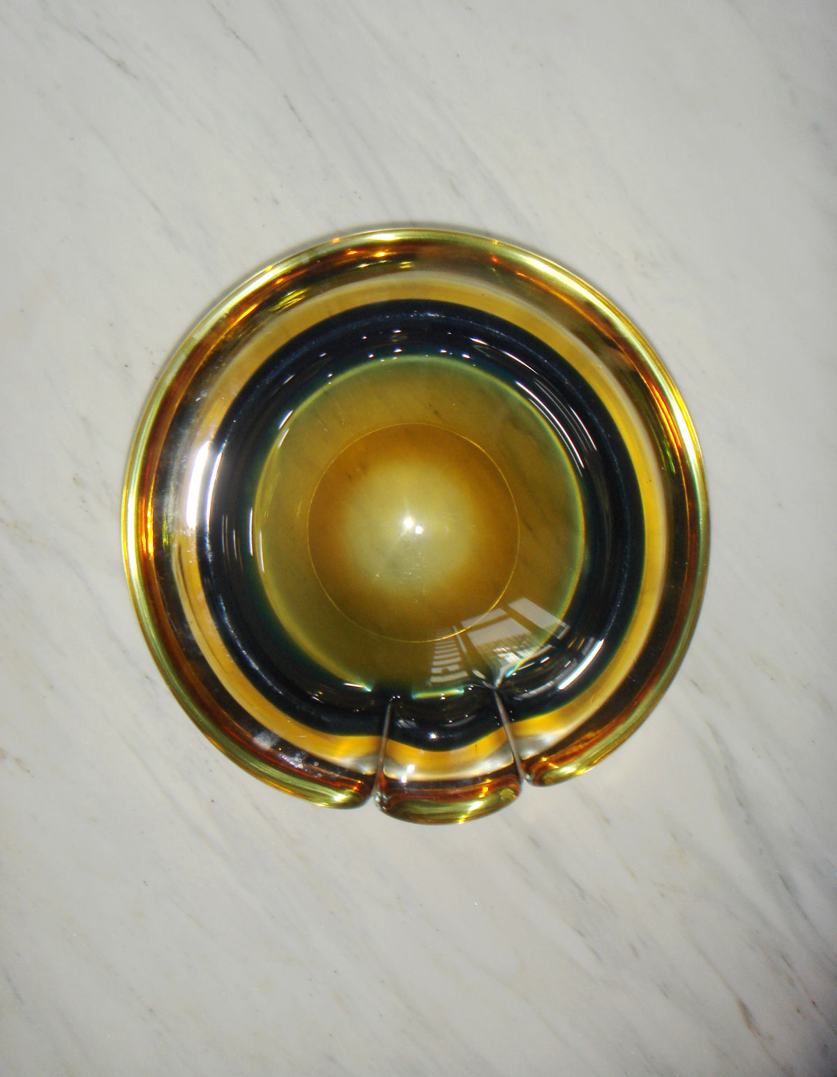 The Golden Dawn Murano Ashtray