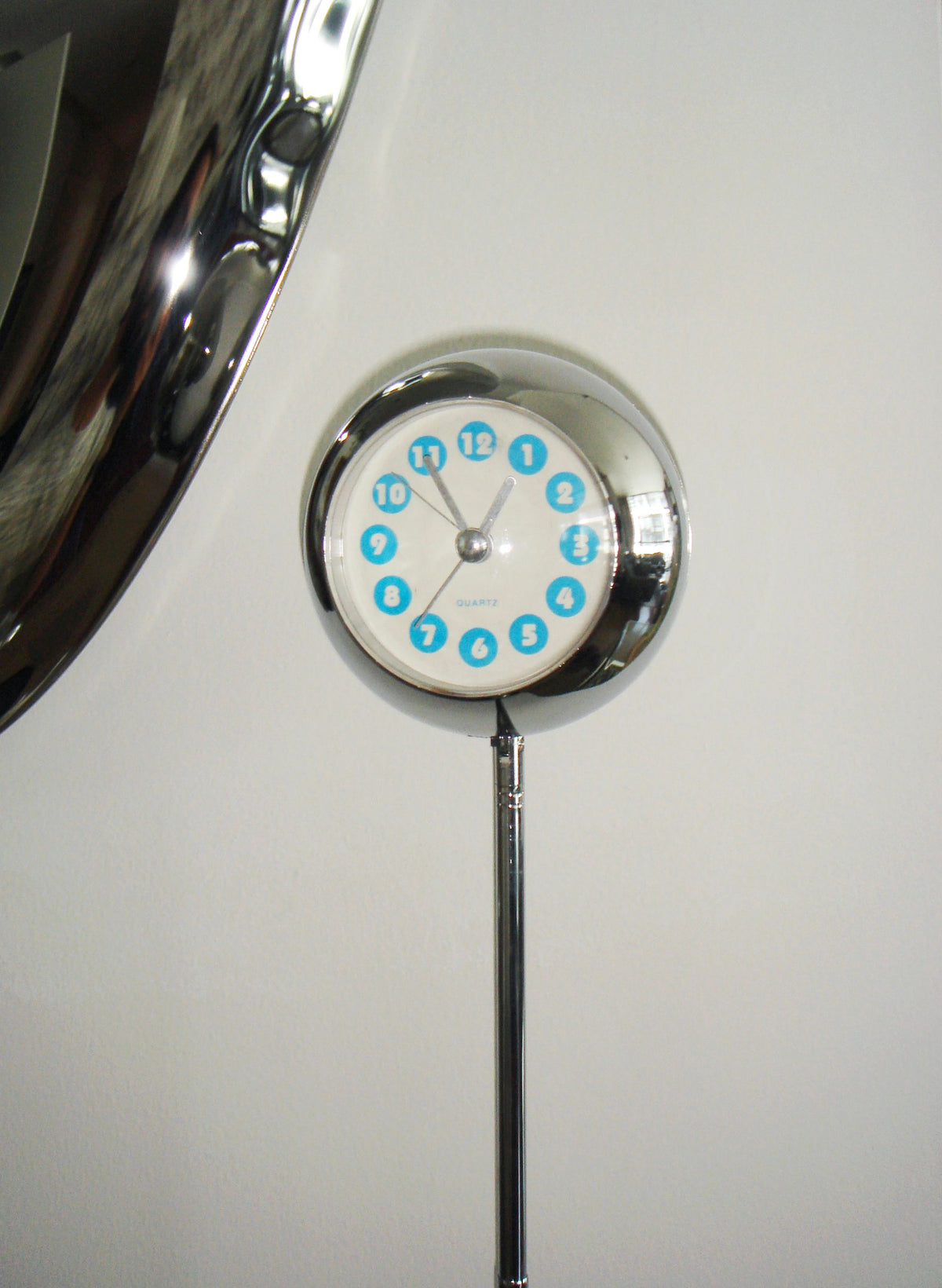 The Chrome Kikkerland Space Age Clock