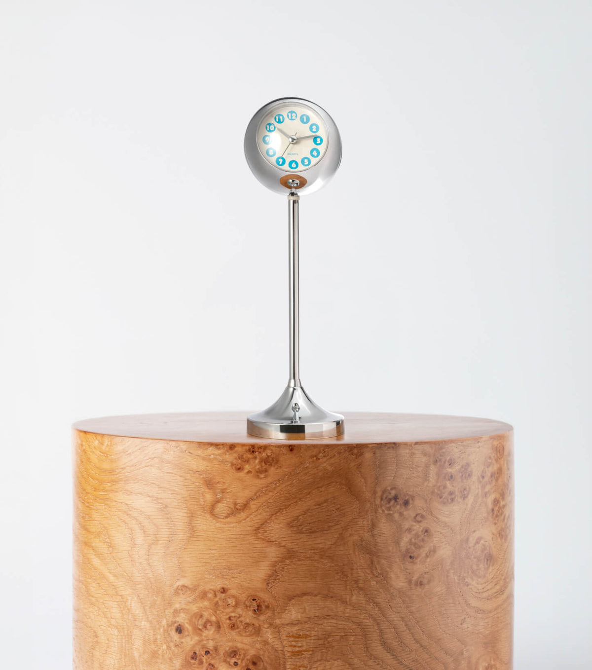 The Chrome Kikkerland Space Age Clock