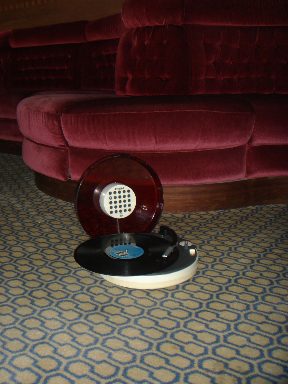 The Red UFO Record Player