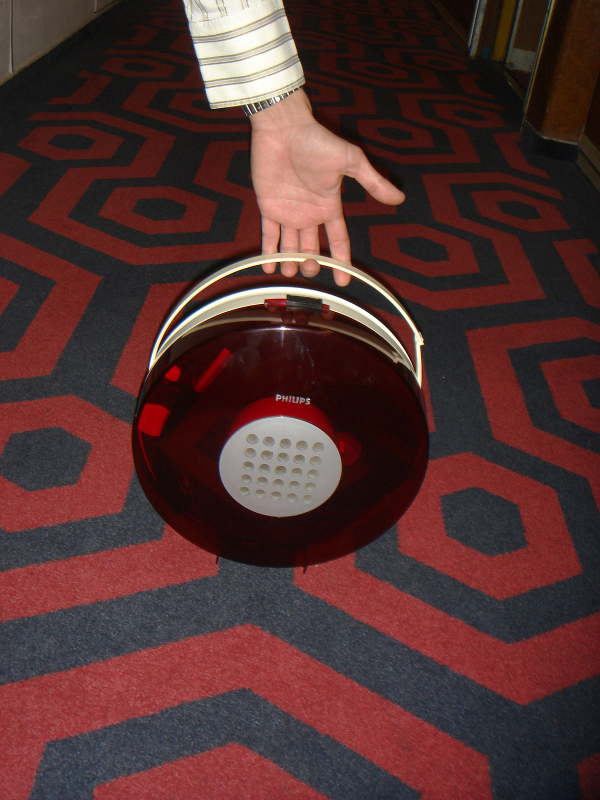 The Red UFO Record Player