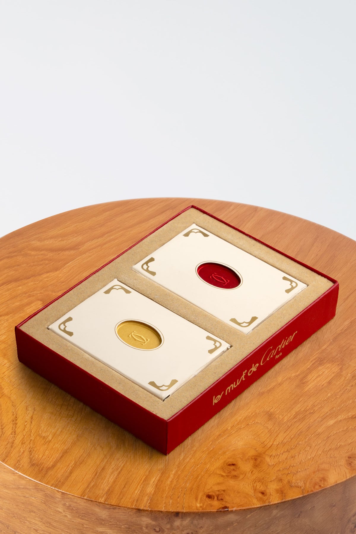 The Must de Cartier Playing Cards