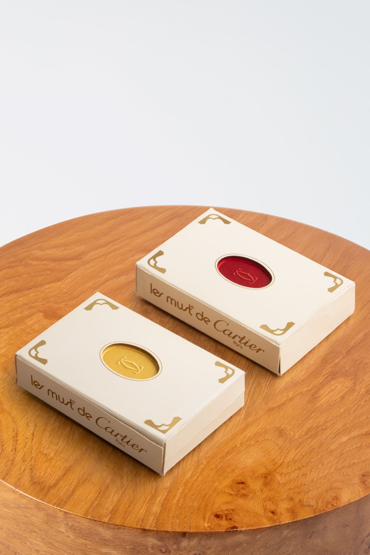 The Must de Cartier Playing Cards