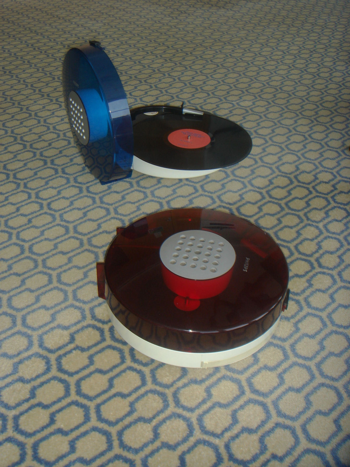 The Blue UFO Record Player