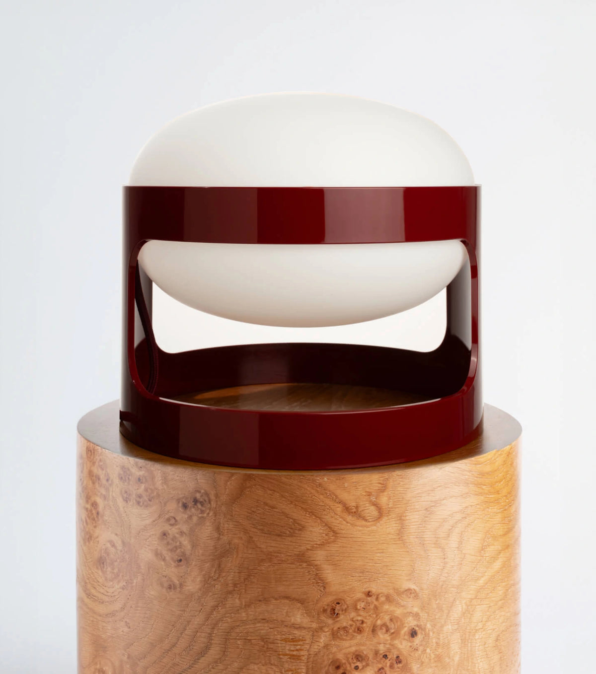 The Burgundy Joe Colombo Kartell Lamp